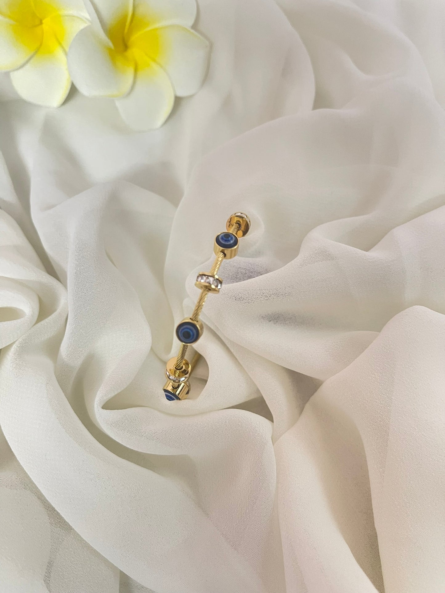 Evil eye Kada Bracelet