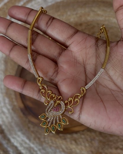 Mayura Hasli Necklace