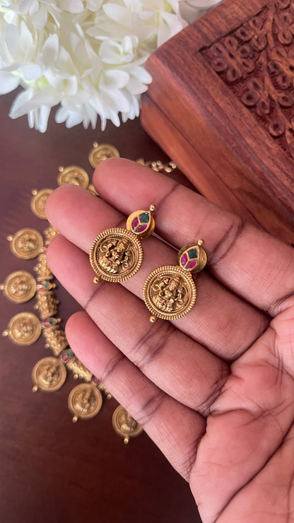 Lakshmi Kaasu Thalikkodi Jadau Necklace Set