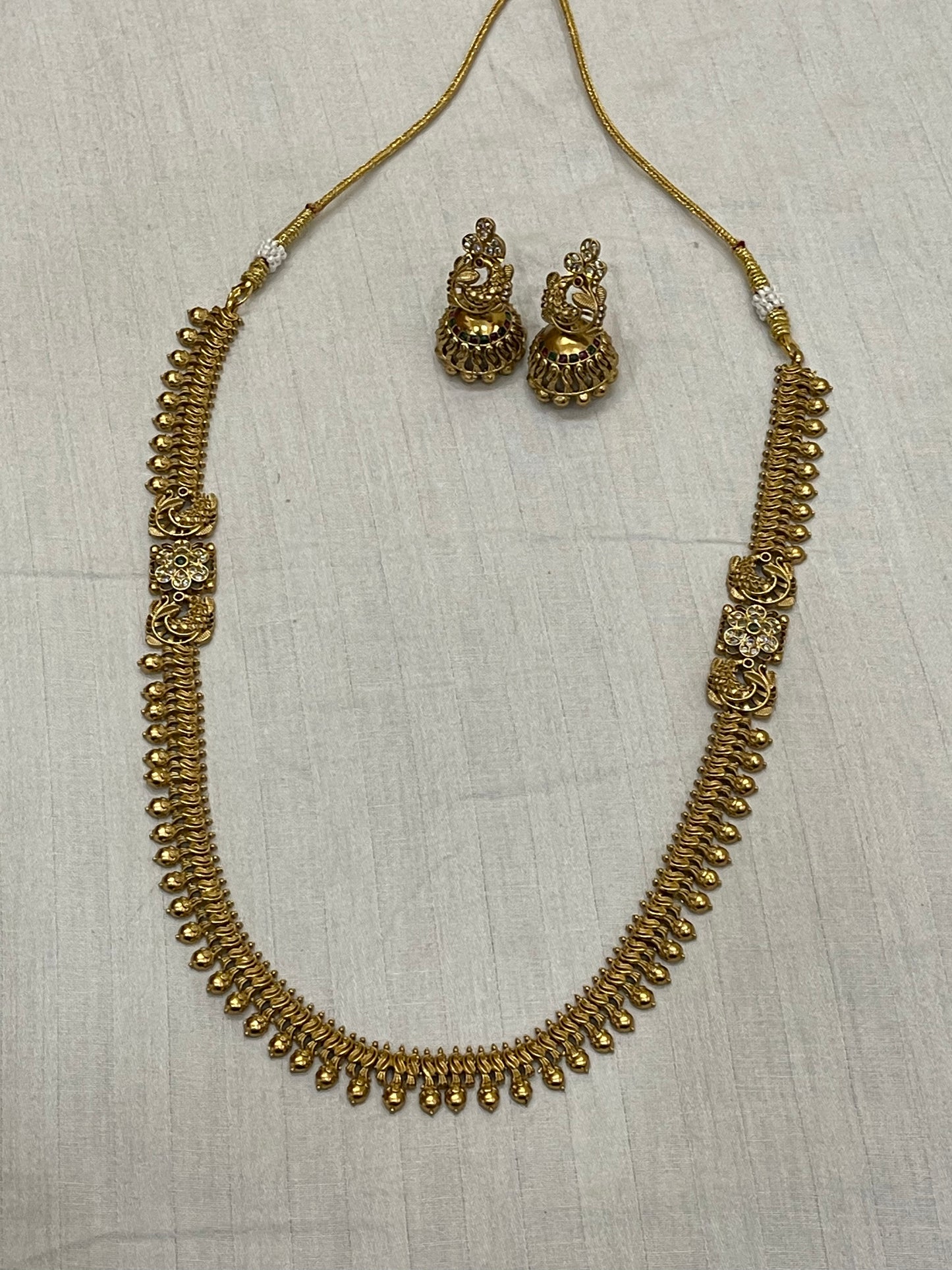 Antique peacock haram