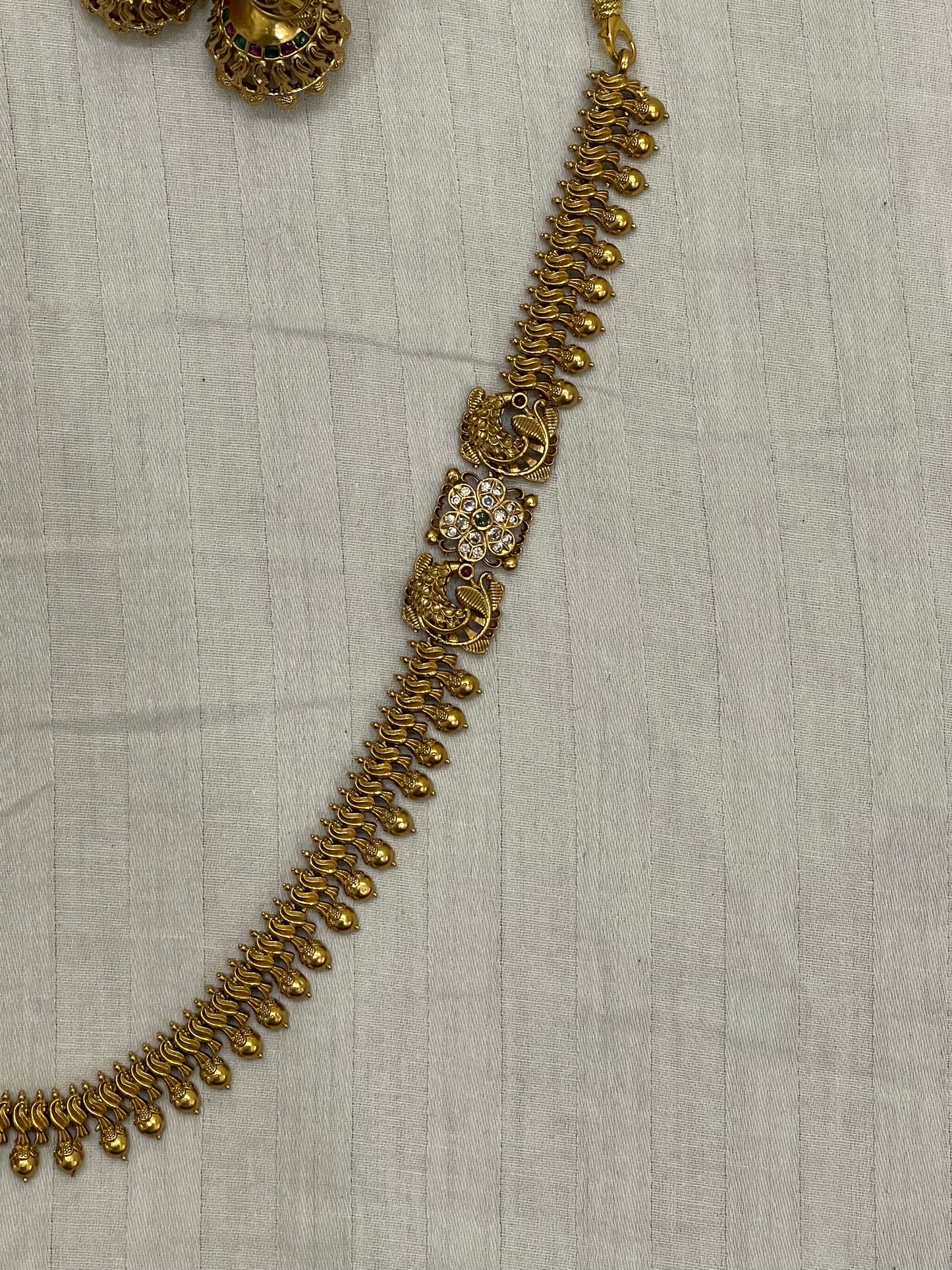 Antique peacock haram