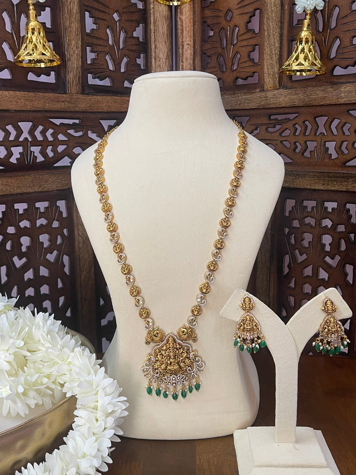 Antique Lakshmi Long Haaram Set