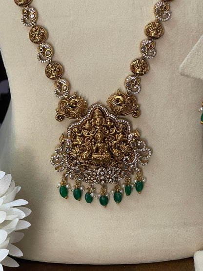 Antique Lakshmi Long Haaram Set