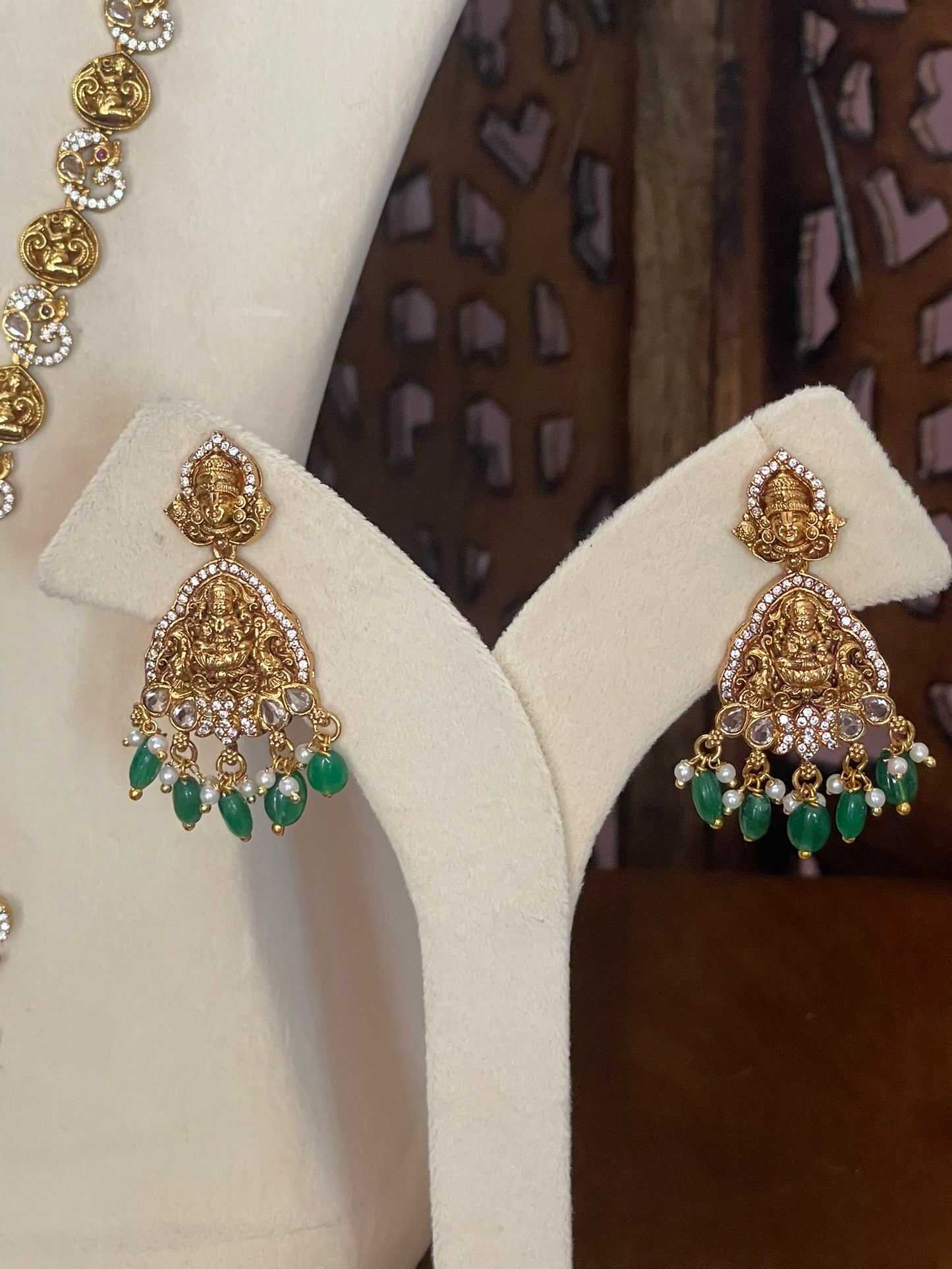 Antique Lakshmi Long Haaram Set