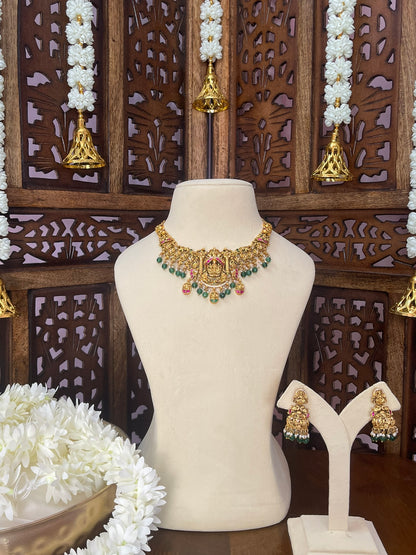 Antique Jadau Necklace Set