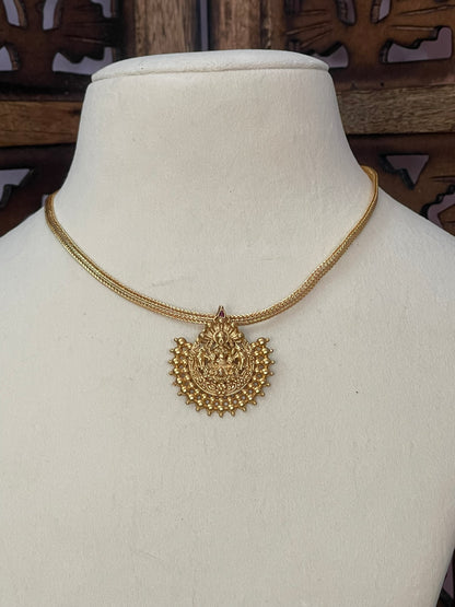 Antique Lakshmi Pendant Set
