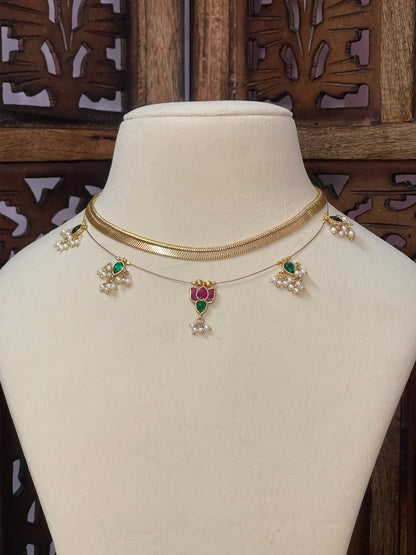 Jadau Layered Invisible chain