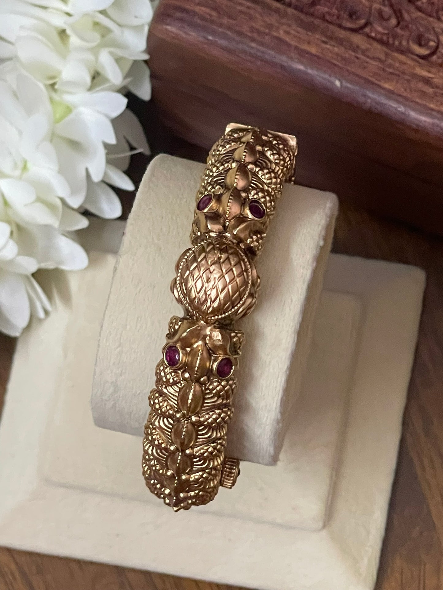 Antique Tribal Kada Bangle - Single