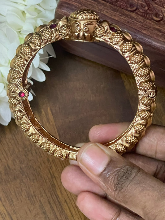 Antique Tribal Kada Bangle - Single