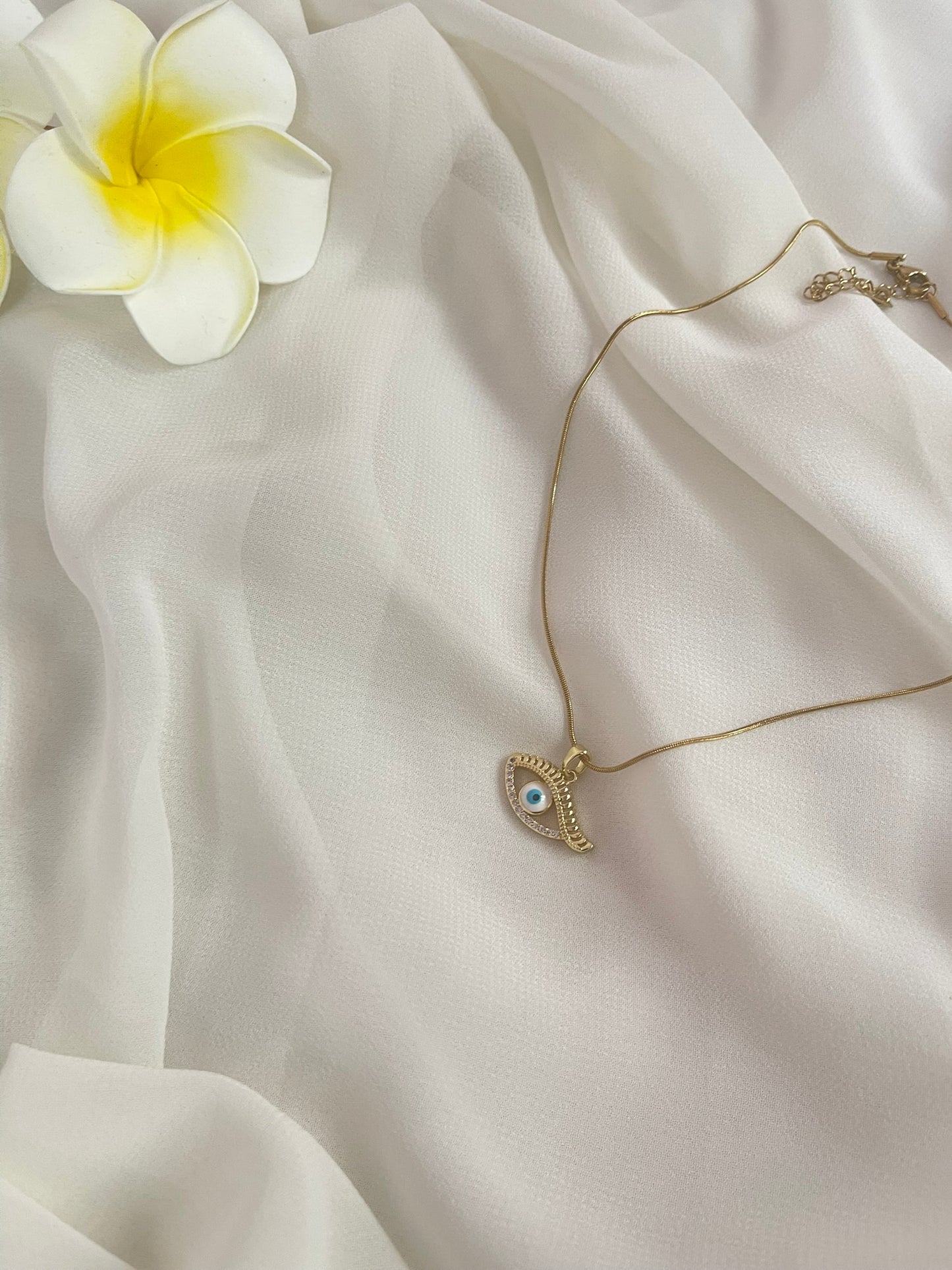 Evil eye Charm Pendant Chain