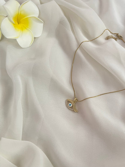 Evil eye Charm Pendant Chain