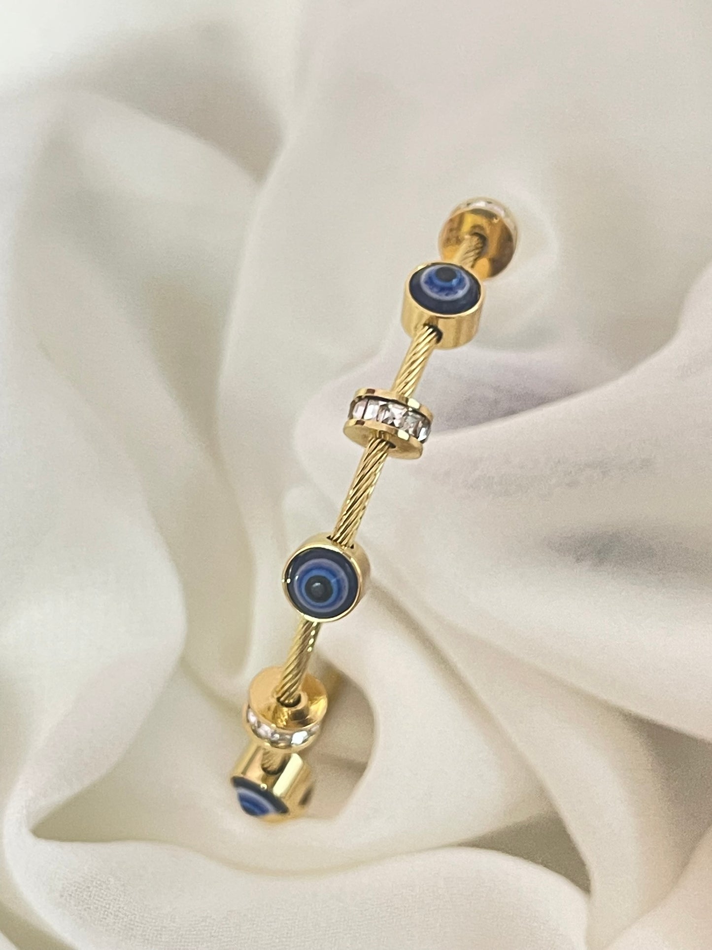 Evil eye Kada Bracelet