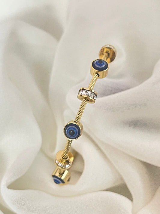 Evil eye Kada Bracelet