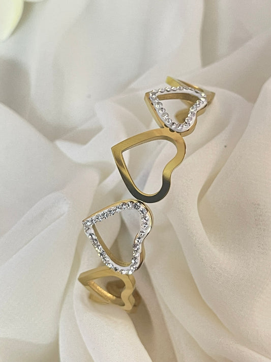 Open Heart Kada Bracelet