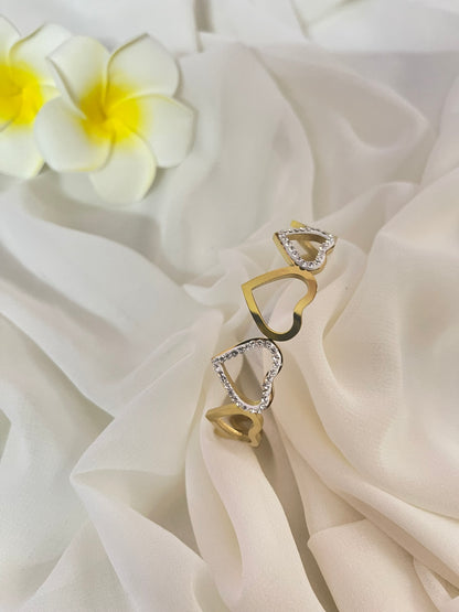 Open Heart Kada Bracelet