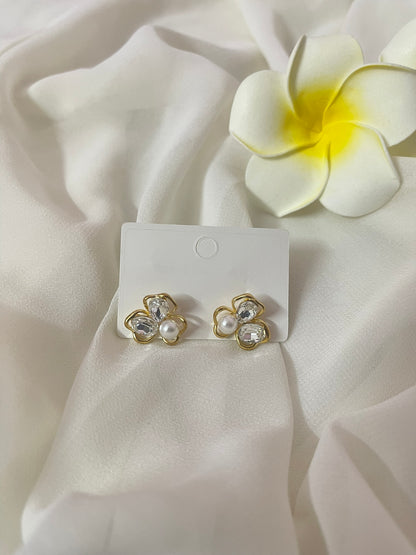 Tri Petal Earrings